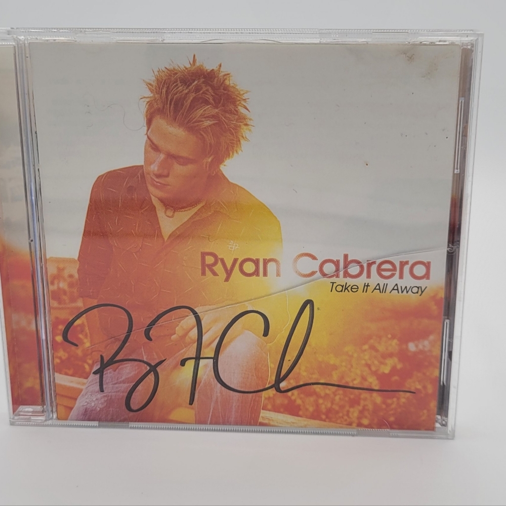 Autographed Ryan Cabrera CD